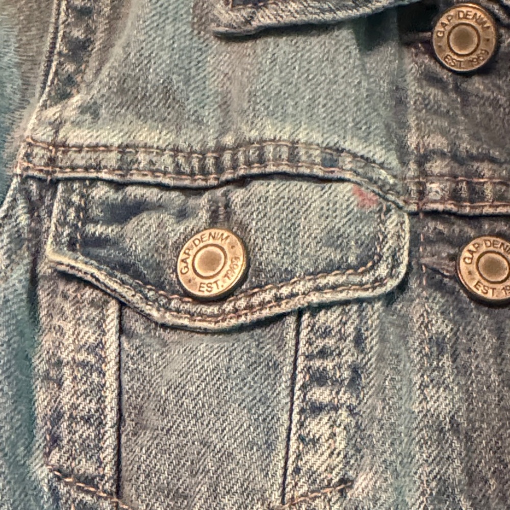 GAP Kids Classic Blue Jean Jacket - Picture 3 of 10